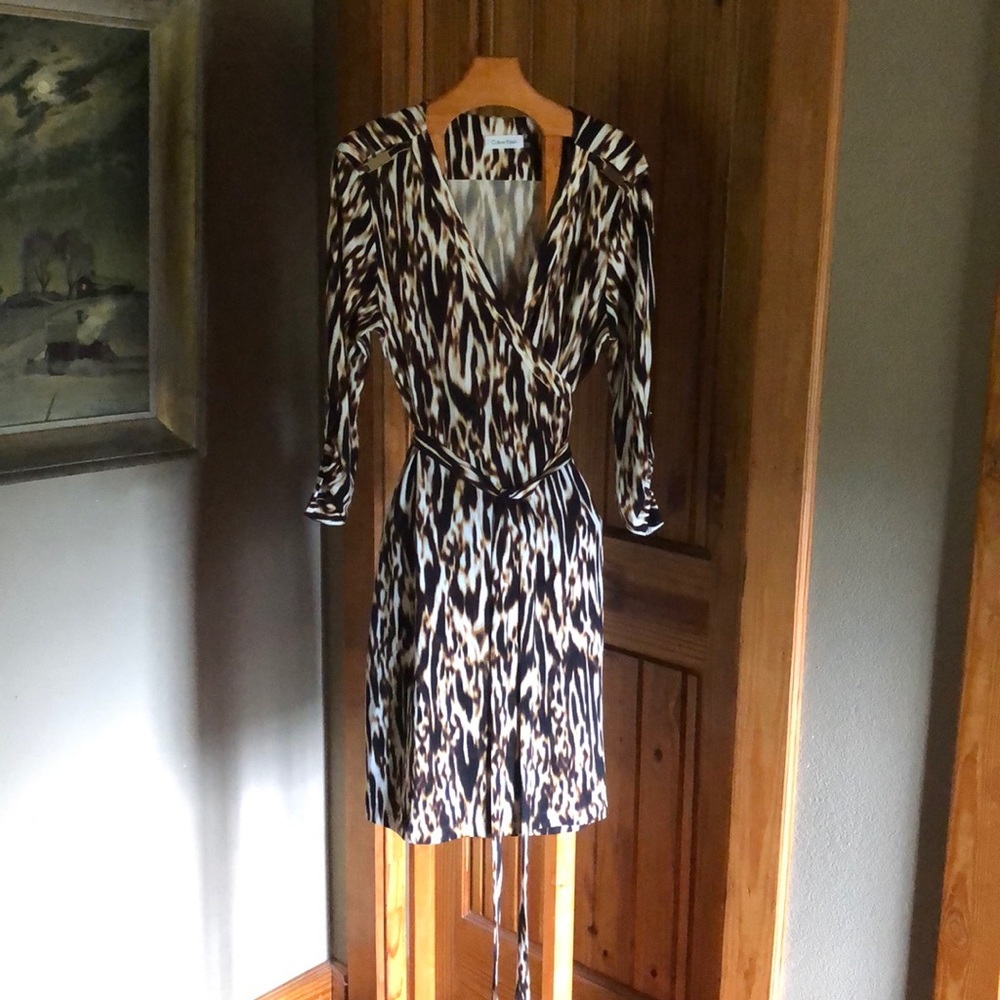 Calvin Klein wrap dress size 12